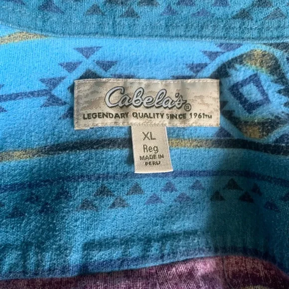 VINTAGE Cabela’s western shirt - Picture 7 of 9
